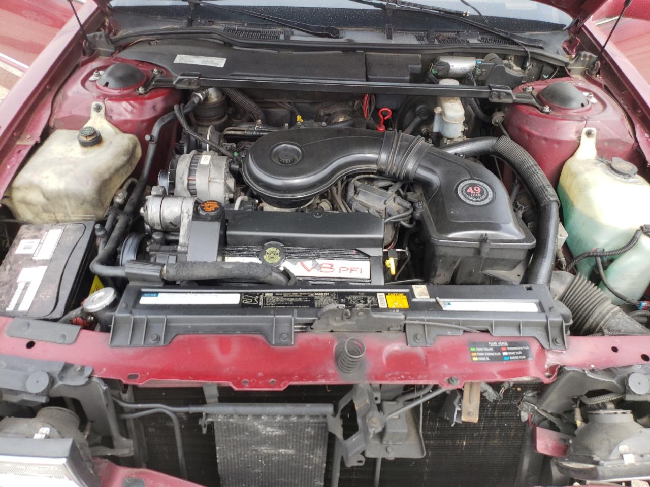 Photo 7 from auction – 1993 CADILLAC DEVILLE with VIN 1G6CD53B0P4325393