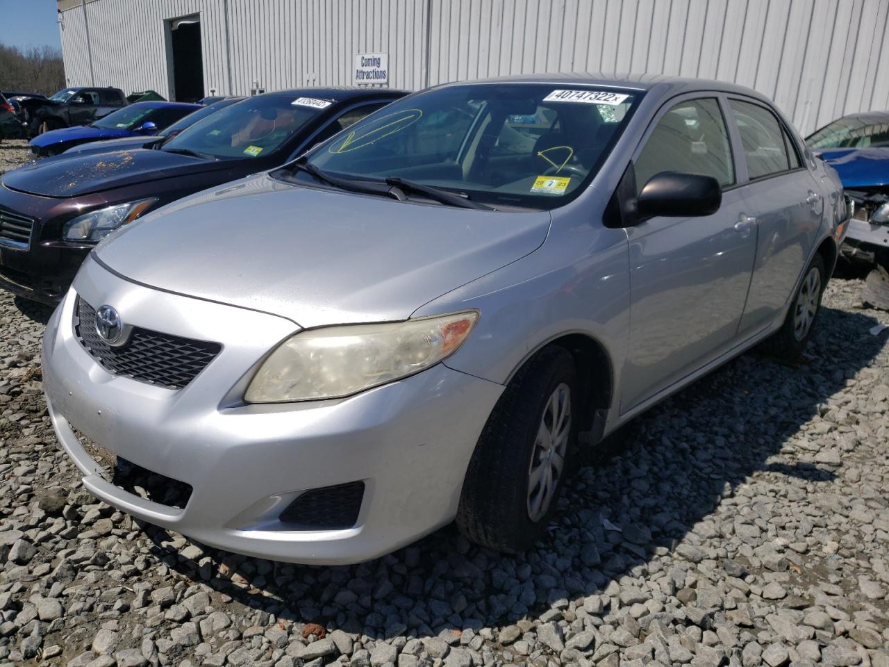 Photo 2 from auction – 2009 TOYOTA COROLLA BA with VIN JTDBL40E49J030449