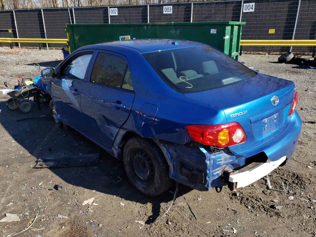 Photo 3 from auction – 2009 TOYOTA COROLLA BA with VIN JTDBL40E999031338