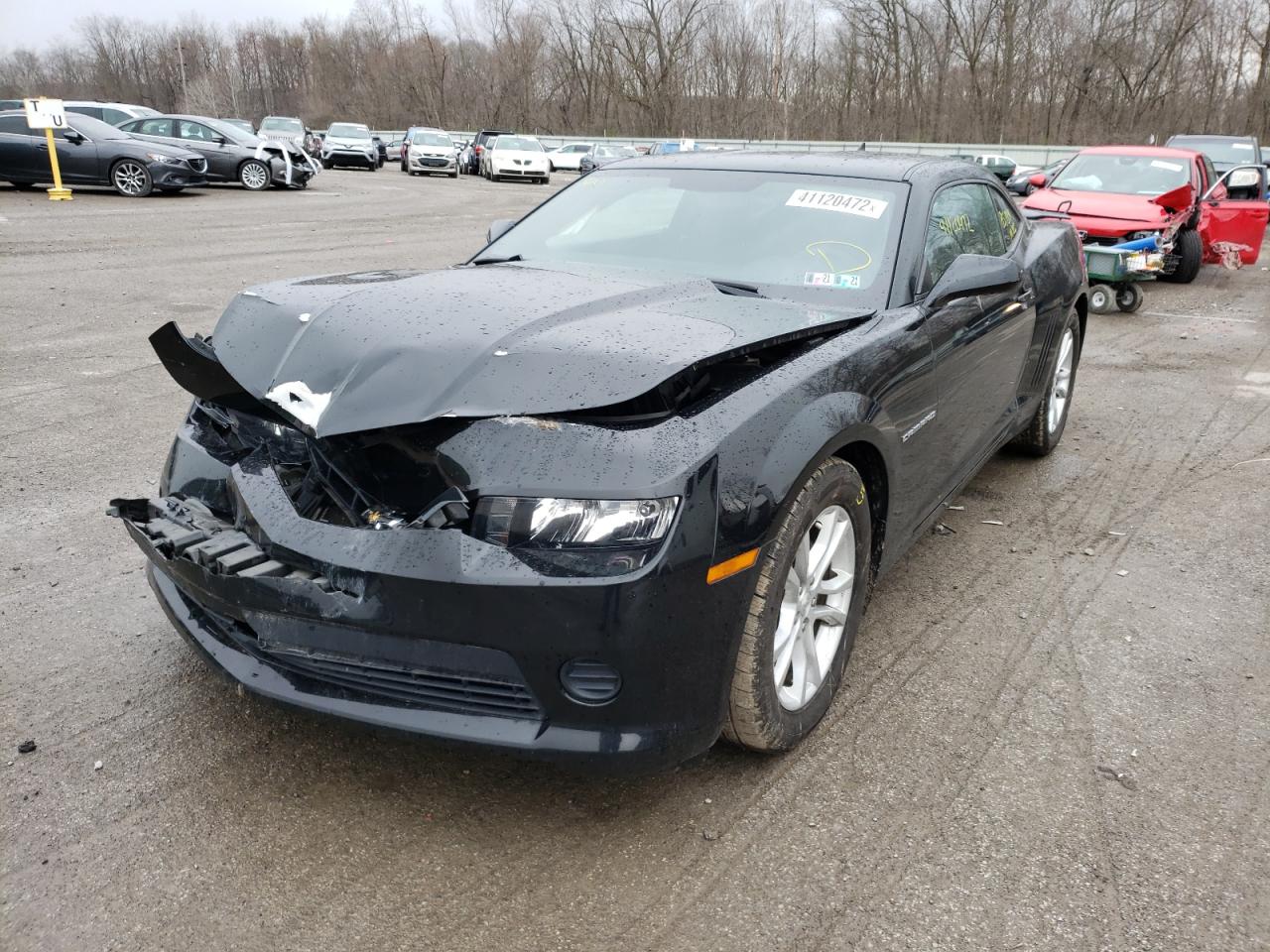 Photo 2 from auction – 2014 CHEVROLET CAMARO LS with VIN 2G1FE1E30E9190957