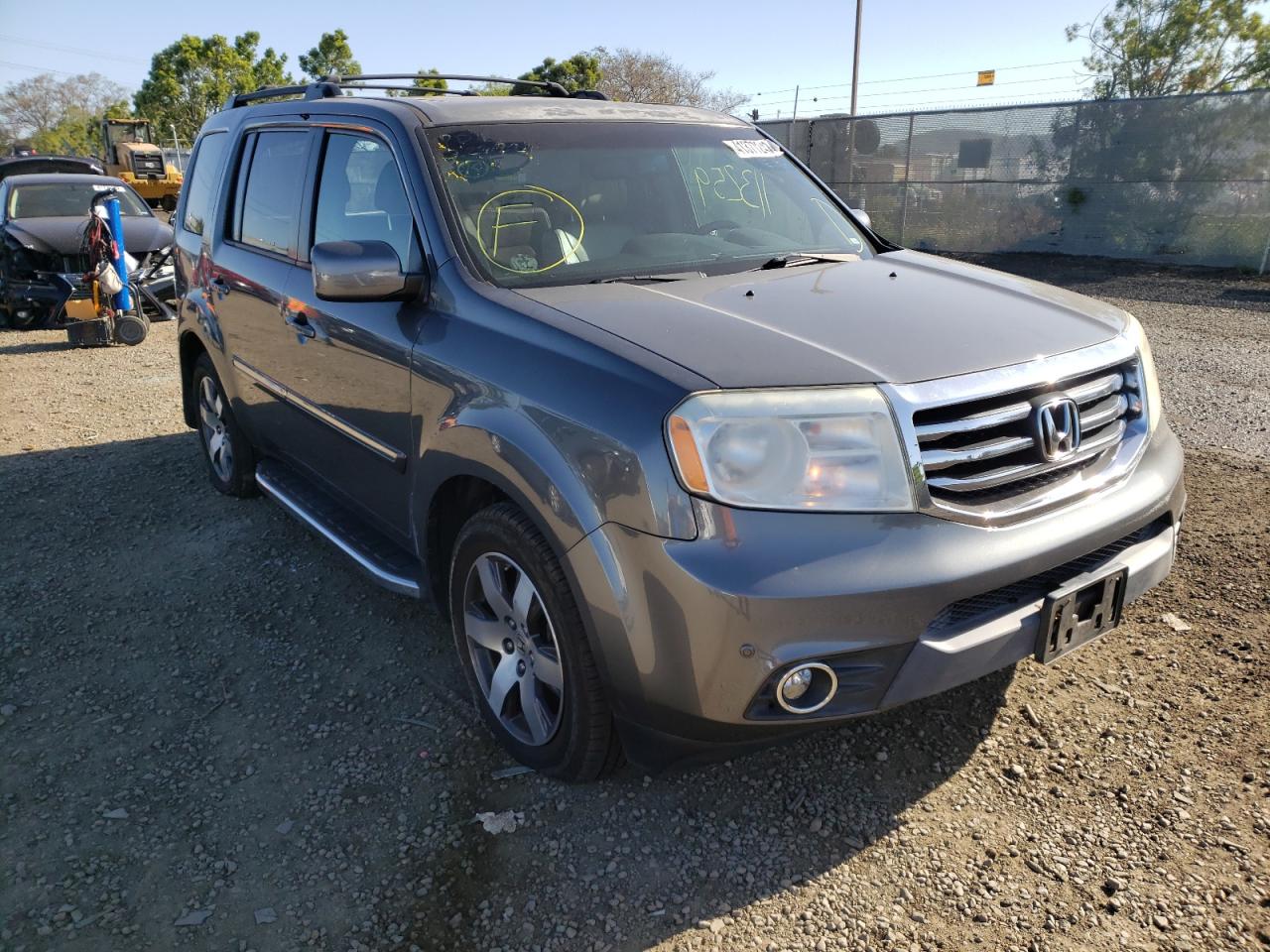 HONDA PILOT TOUR 2012 with VIN 5FNYF4H91CB077865 - Photo from auction