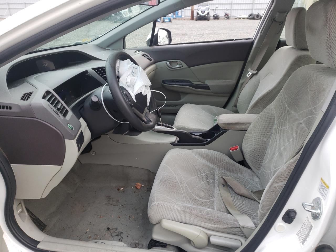 Photo 5 from auction – 2012 HONDA CIVIC LX with VIN JHMFB2F52CS004271