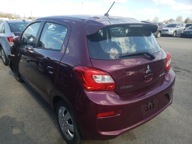 Photo 3 from auction – 2017 MITSUBISHI MIRAGE ES with VIN ML32A3HJ9HH018887