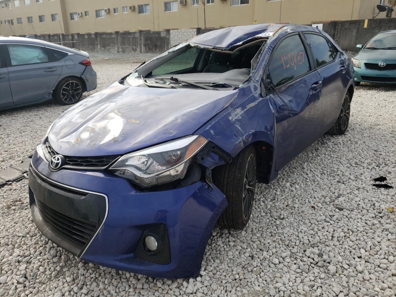 Photo 2 from auction – 2015 TOYOTA COROLLA L with VIN 2T1BURHE5FC372983