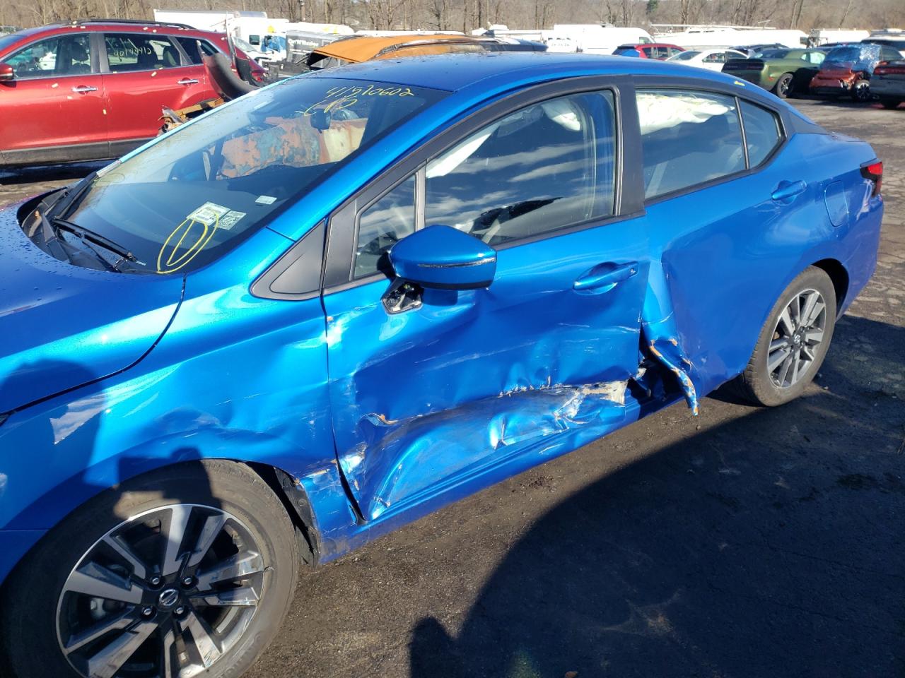Photo 9 from auction – 2021 NISSAN VERSA SV with VIN 3N1CN8EV4ML833801