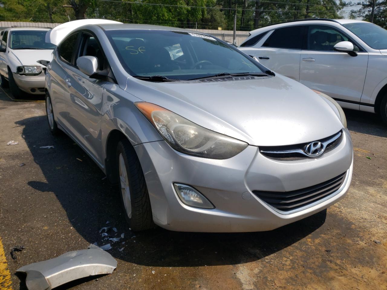 HYUNDAI ELANTRA GL 2012 with VIN 5NPDH4AE8CH127131 - Photo from auction