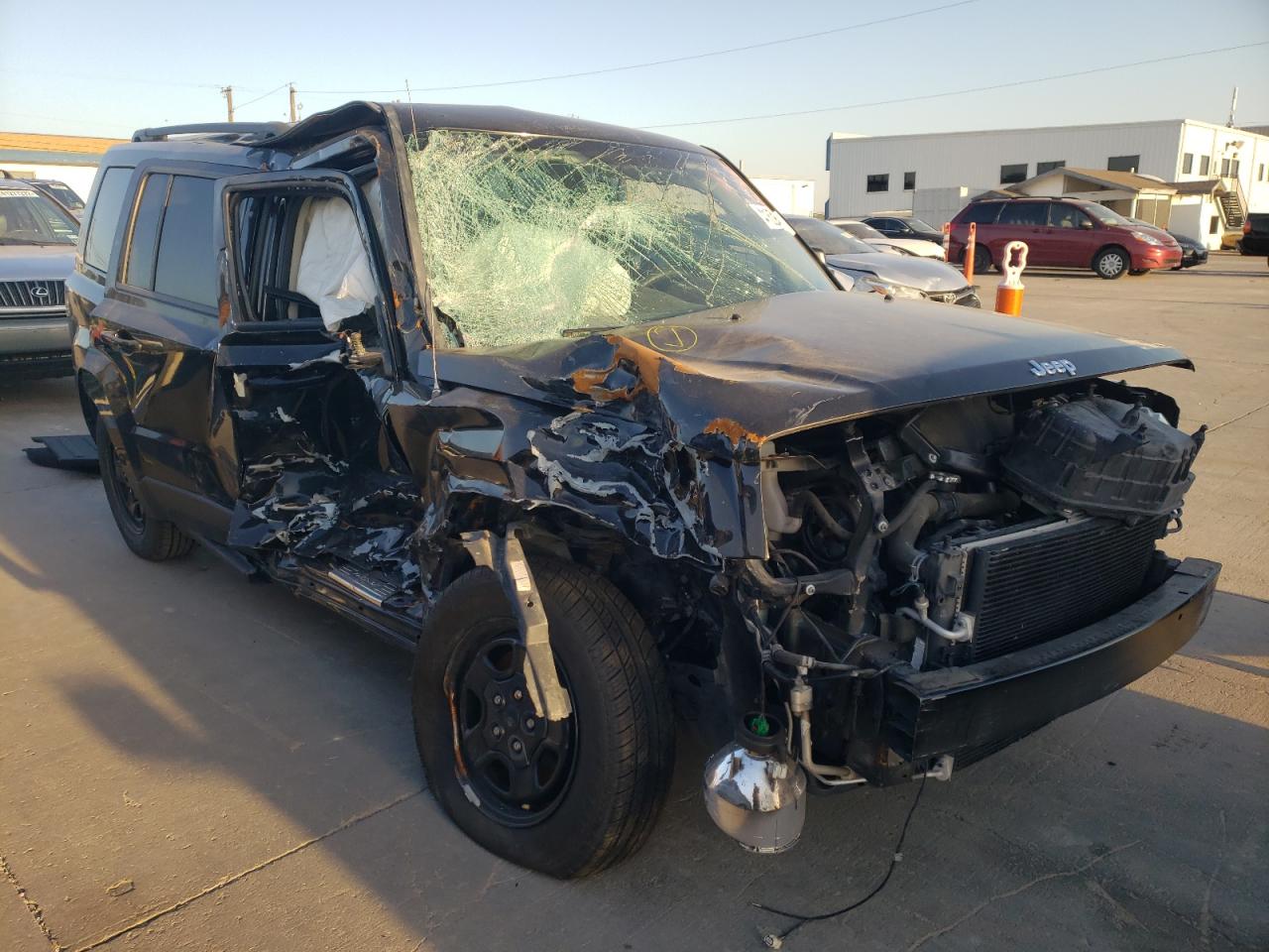 JEEP PATRIOT SP 2016 with VIN 1C4NJPBB3GD561872 - Photo from auction