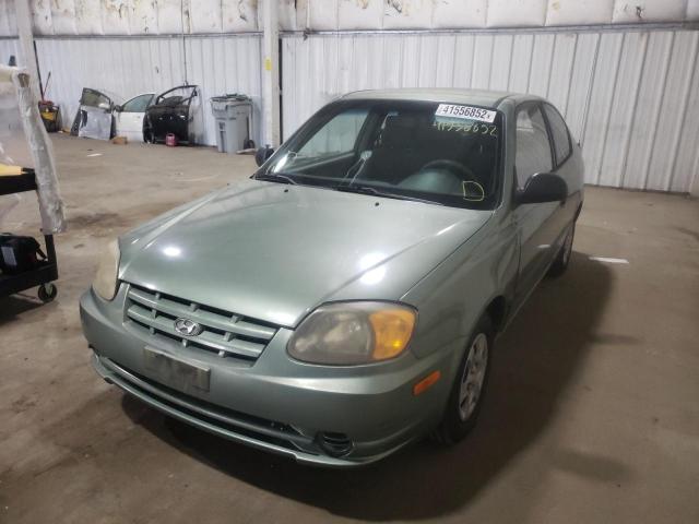 Photo 2 from auction – 2003 HYUNDAI ACCENT with VIN KMHCF35C43U264668