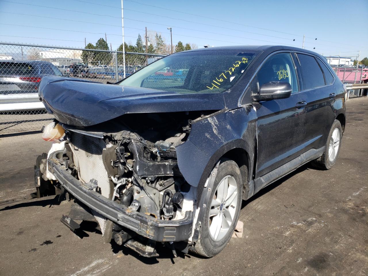 Photo 2 from auction – 2018 FORD EDGE SEL with VIN 2FMPK4J93JBC59364