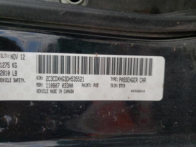 Photo 10 from auction – 2013 DODGE CHARGER SX with VIN 2C3CDXHG3DH535521