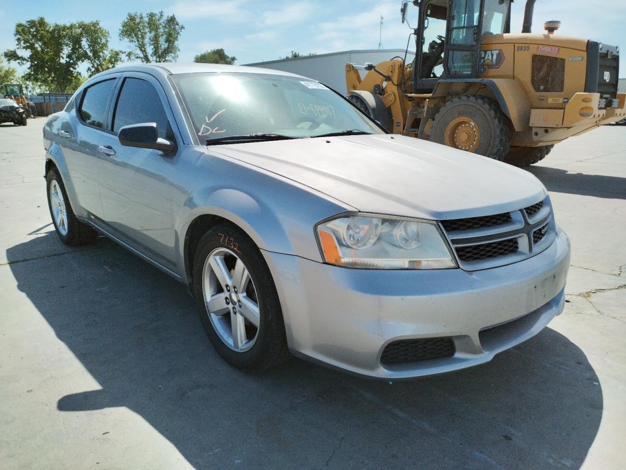 DODGE AVENGER SE 2013 with VIN 1C3CDZAB9DN644227 - Photo from auction