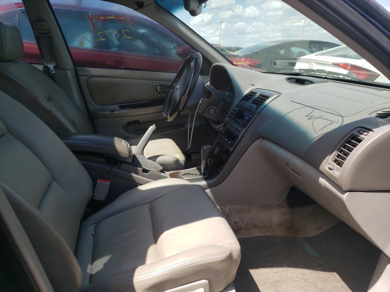Photo 5 from auction – 2003 NISSAN MAXIMA GLE with VIN JN1DA31A23T438502