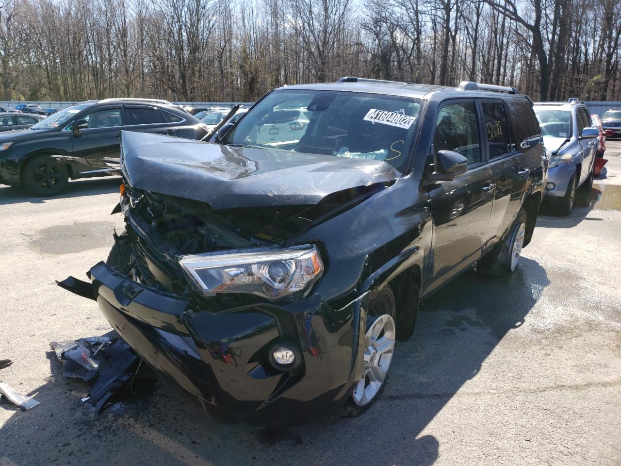 Photo 2 from auction – 2021 TOYOTA 4RUNNER SR with VIN JTEEU5JRXM5231853