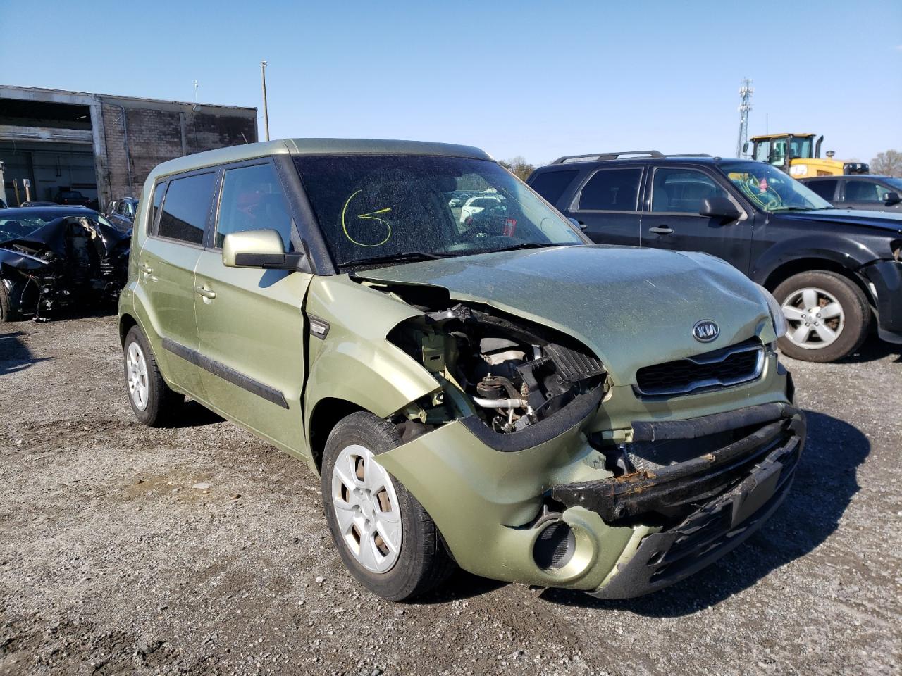 KIA SOUL 2012 with VIN KNDJT2A55C7398027 - Photo from auction