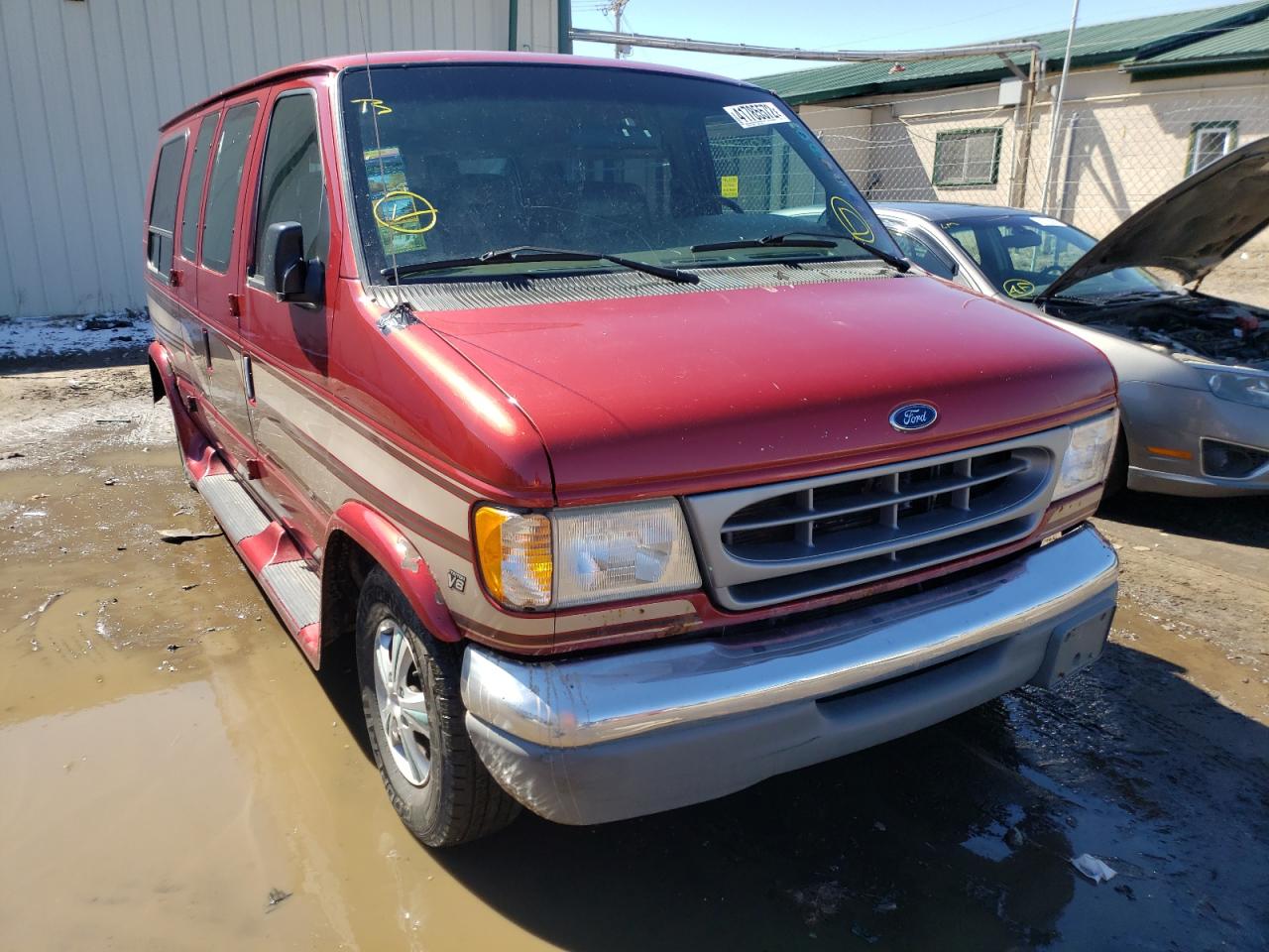 FORD E150 1999 with VIN 1FDRE14W2XHB78108 - Photo from auction
