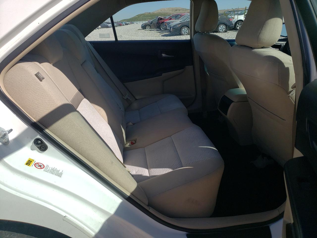 Photo 6 from auction – 2012 TOYOTA CAMRY BASE with VIN 4T4BF1FK1CR198348