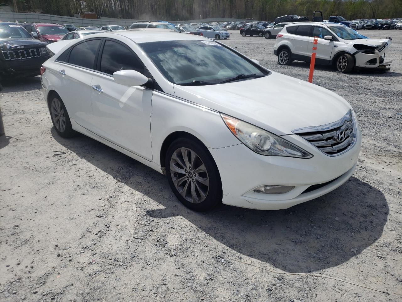 HYUNDAI SONATA SE 2011 with VIN 5NPEC4AC8BH228427 - Photo from auction