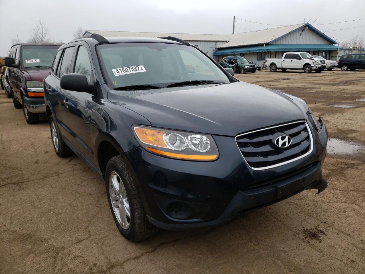 HYUNDAI SANTA FE G 2010 with VIN 5NMSGDAB2AH351375 - Photo from auction
