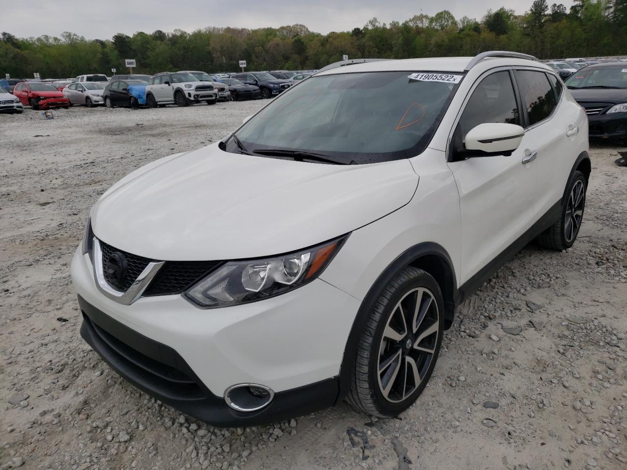 Photo 2 from auction – 2018 NISSAN ROGUE S/SL with VIN JN1BJ1CRXJW282980