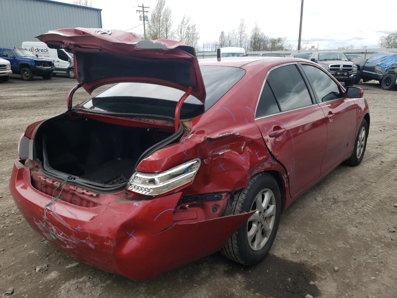 Photo 4 from auction – 2011 TOYOTA CAMRY BASE with VIN 4T1BF3EK7BU160144