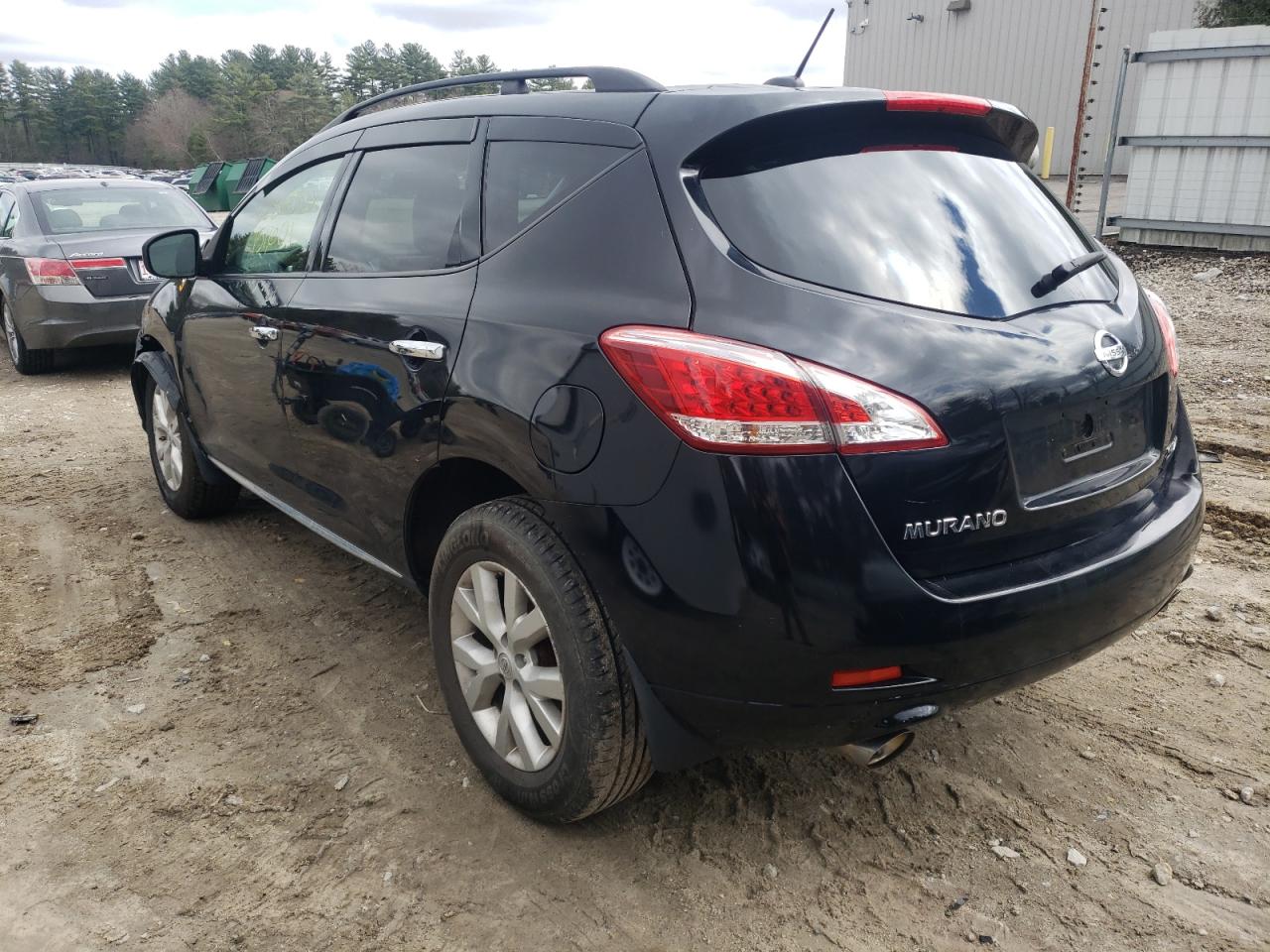 Photo 3 from auction – 2011 NISSAN MURANO S with VIN JN8AZ1MW6BW153744