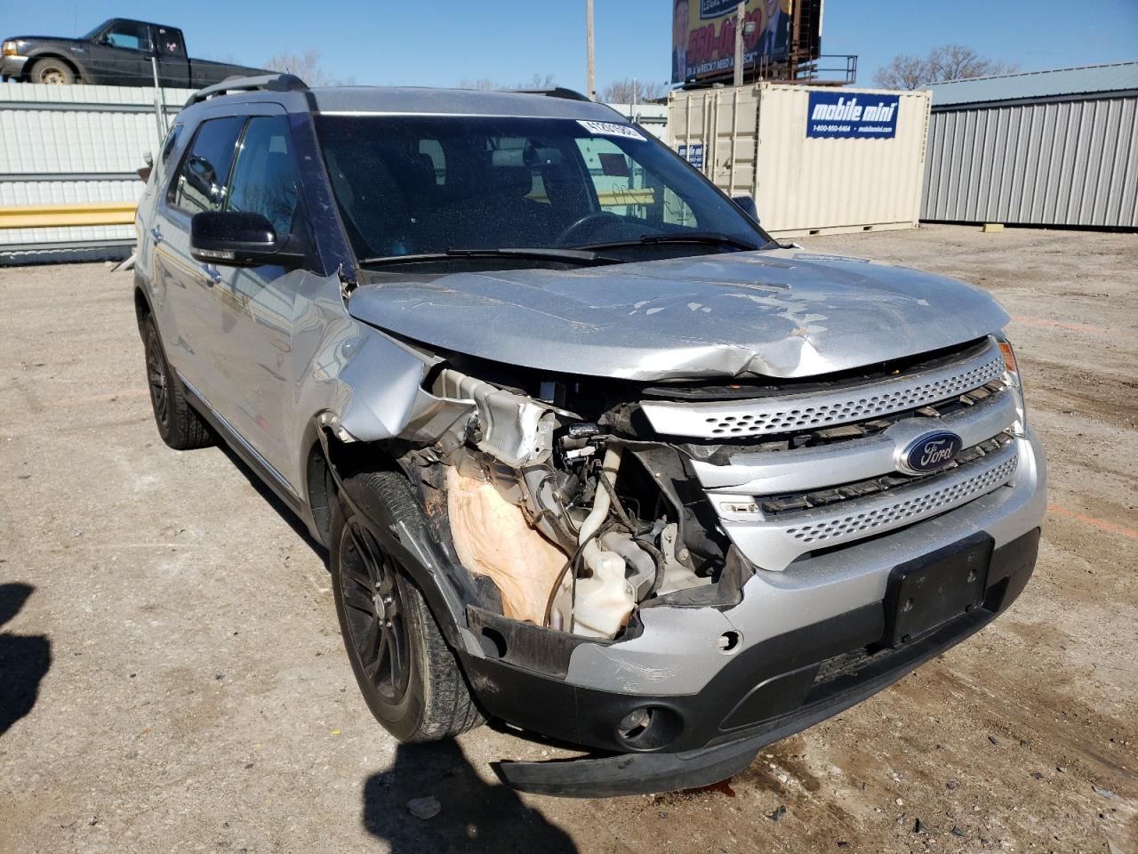 FORD EXPLORER X 2014 with VIN 1FM5K8D80EGB52286 - Photo from auction
