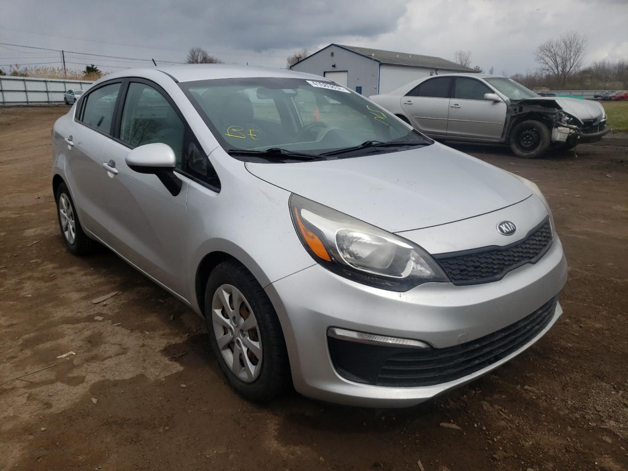 KIA RIO LX 2016 with VIN KNADM4A31G6558918 - Photo from auction