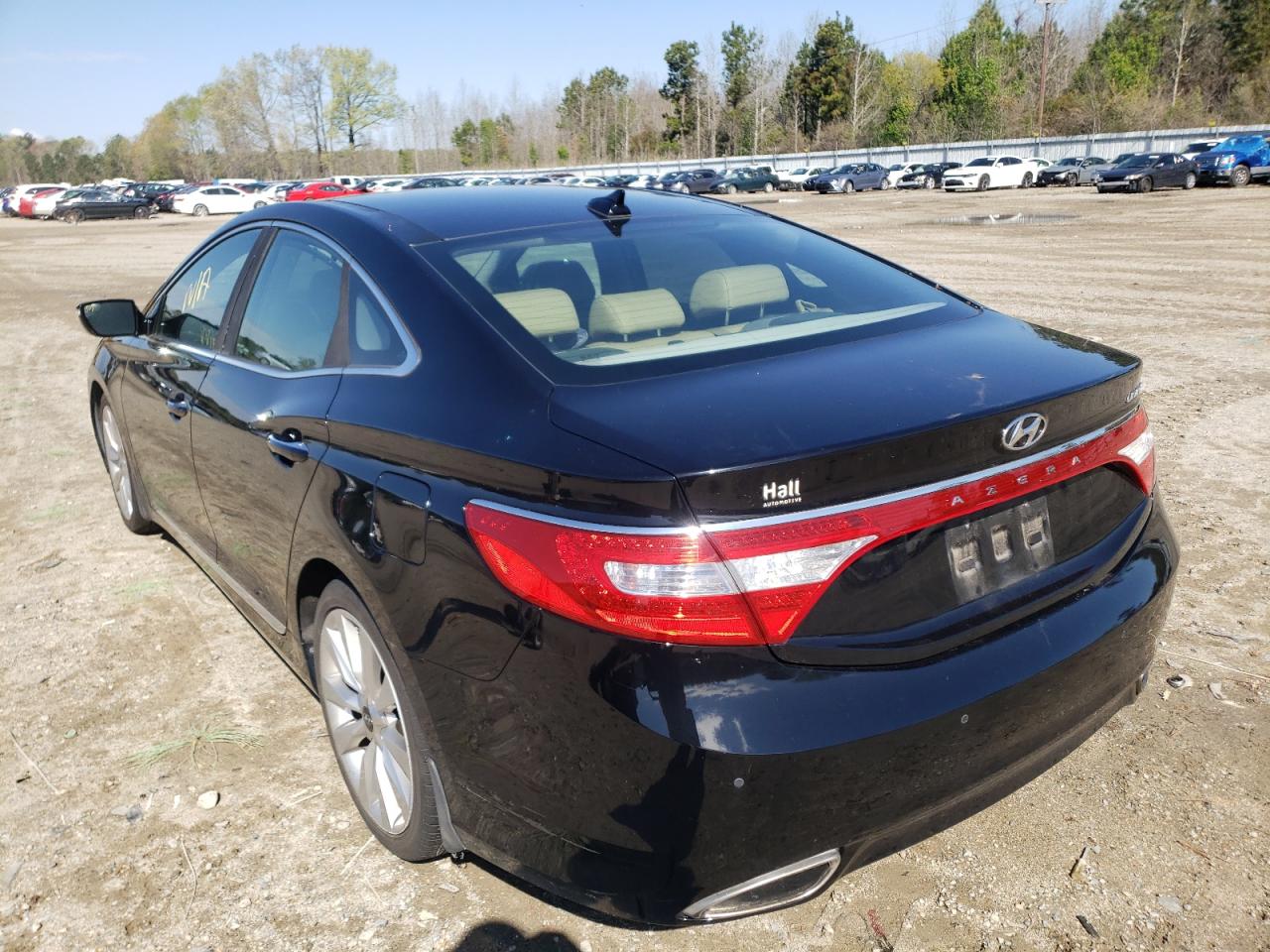 Photo 3 from auction – 2014 HYUNDAI AZERA GLS with VIN KMHFH4JG5EA359752