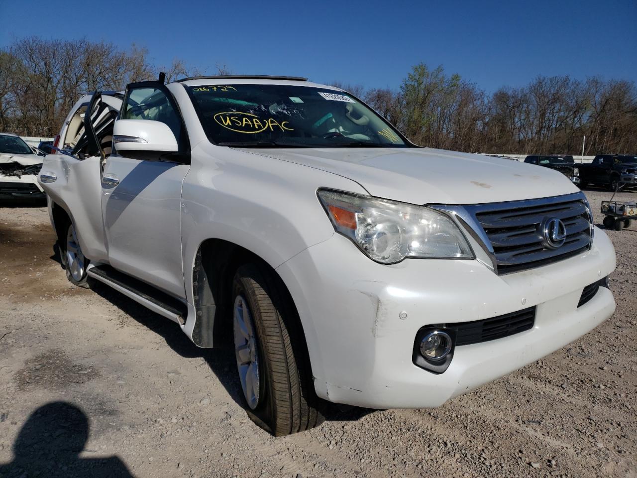 LEXUS GX 460 2010 with VIN JTJBM7FX4A5016729 - Photo from auction