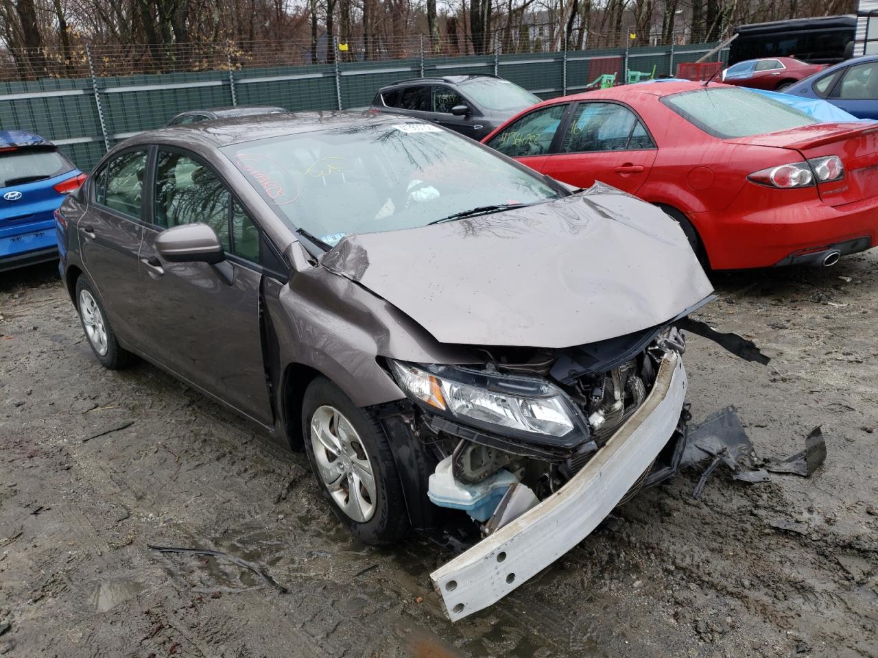 Photo 1 from auction – 2015 HONDA CIVIC LX with VIN 19XFB2F51FE229015