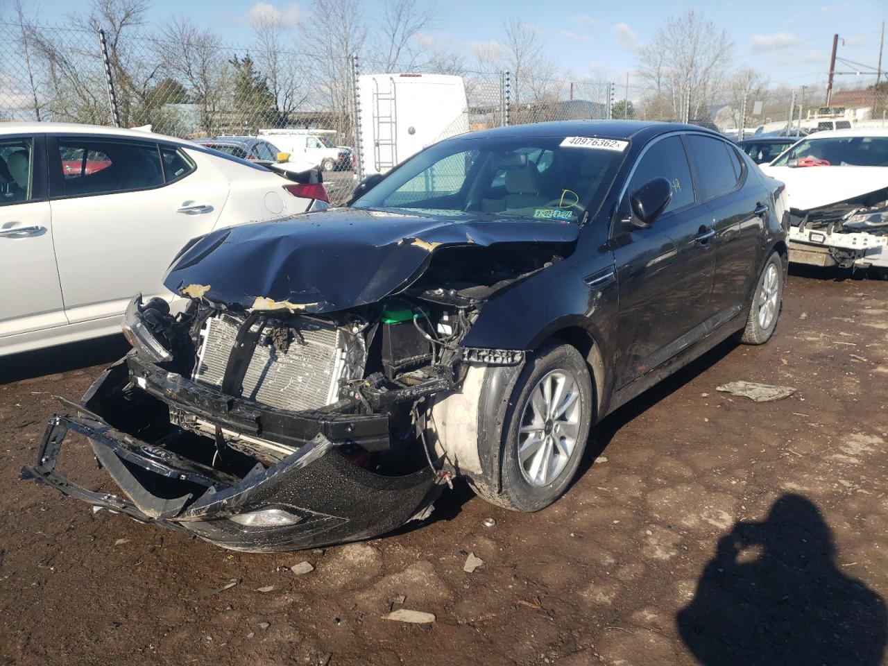 Photo 2 from auction – 2014 KIA OPTIMA LX with VIN 5XXGM4A78EG316158