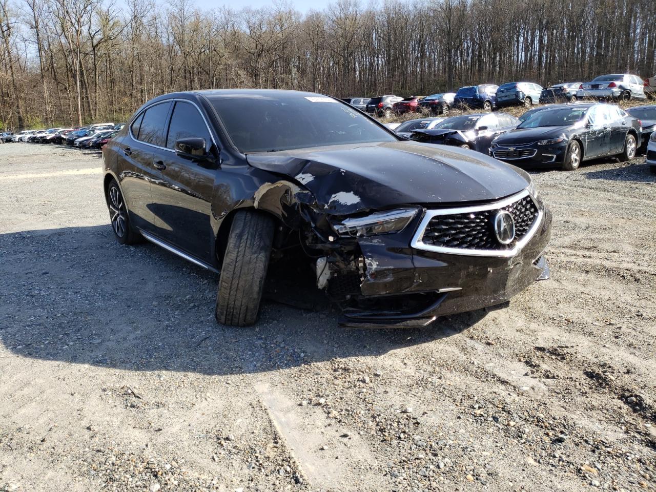 ACURA TLX TECH 2018 with VIN 19UUB2F53JA009587 - Photo from auction