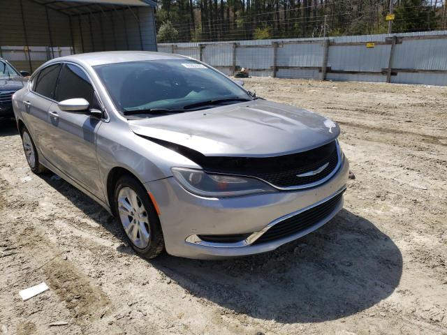 CHRYSLER 200 LIMITE 2015 with VIN 1C3CCCABXFN590374 - Photo from auction