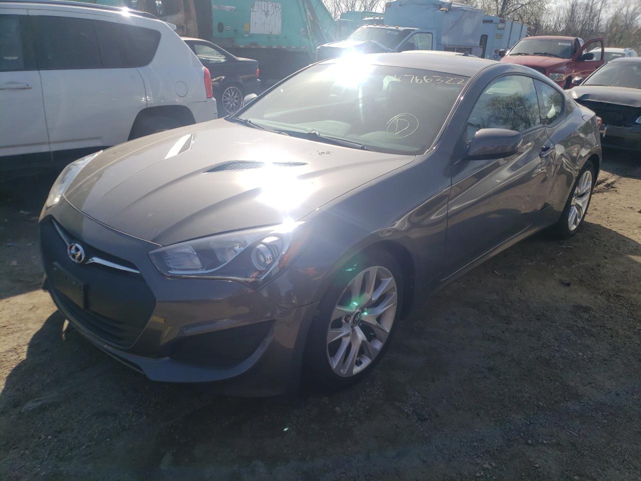 Photo 2 from auction – 2013 HYUNDAI GENESIS CO with VIN KMHHT6KD6DU091430