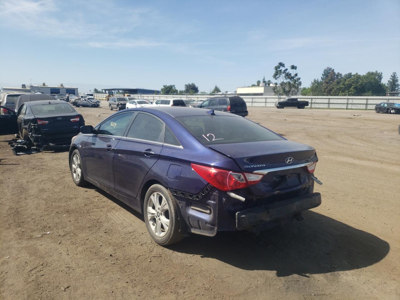 Photo 3 from auction – 2012 HYUNDAI SONATA GLS with VIN 5NPEB4AC2CH324994