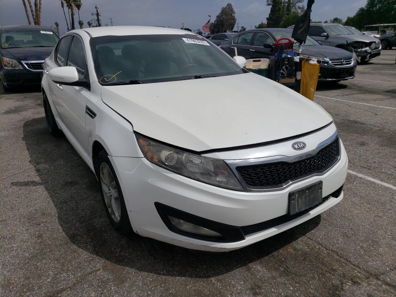 KIA OPTIMA LX 2012 with VIN 5XXGM4A78CG030226 - Photo from auction