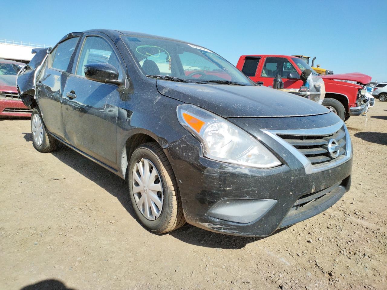 NISSAN VERSA S 2019 with VIN 3N1CN7AP6KL840196 - Photo from auction