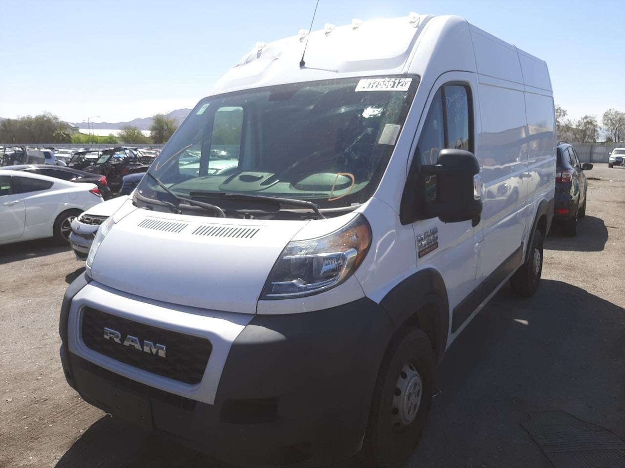 Photo 2 from auction – 2020 RAM PROMASTER with VIN 3C6TRVBG7LE102926
