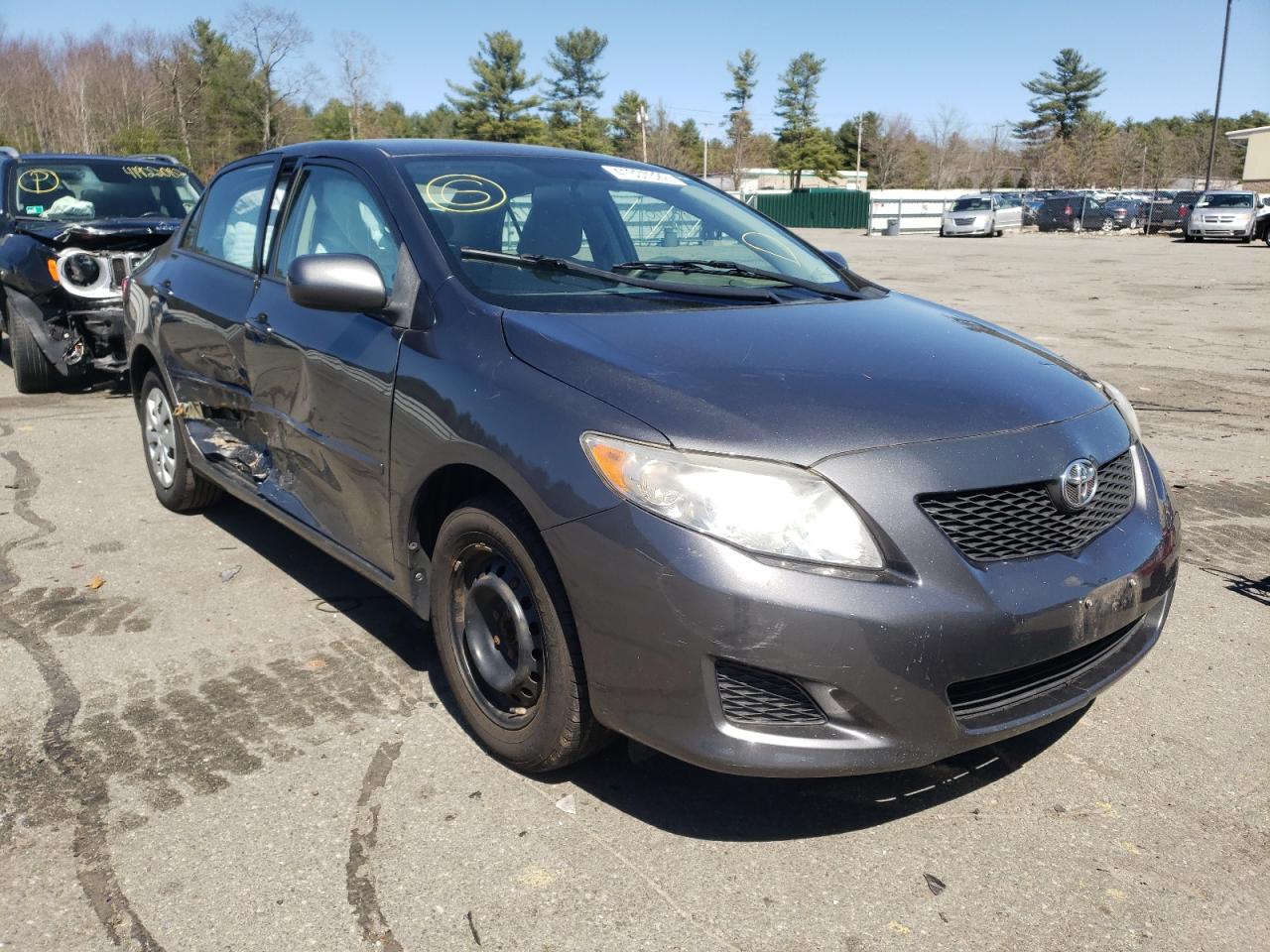 TOYOTA COROLA 2010 with VIN 2T1BU4EE4AC278528 - Photo from auction