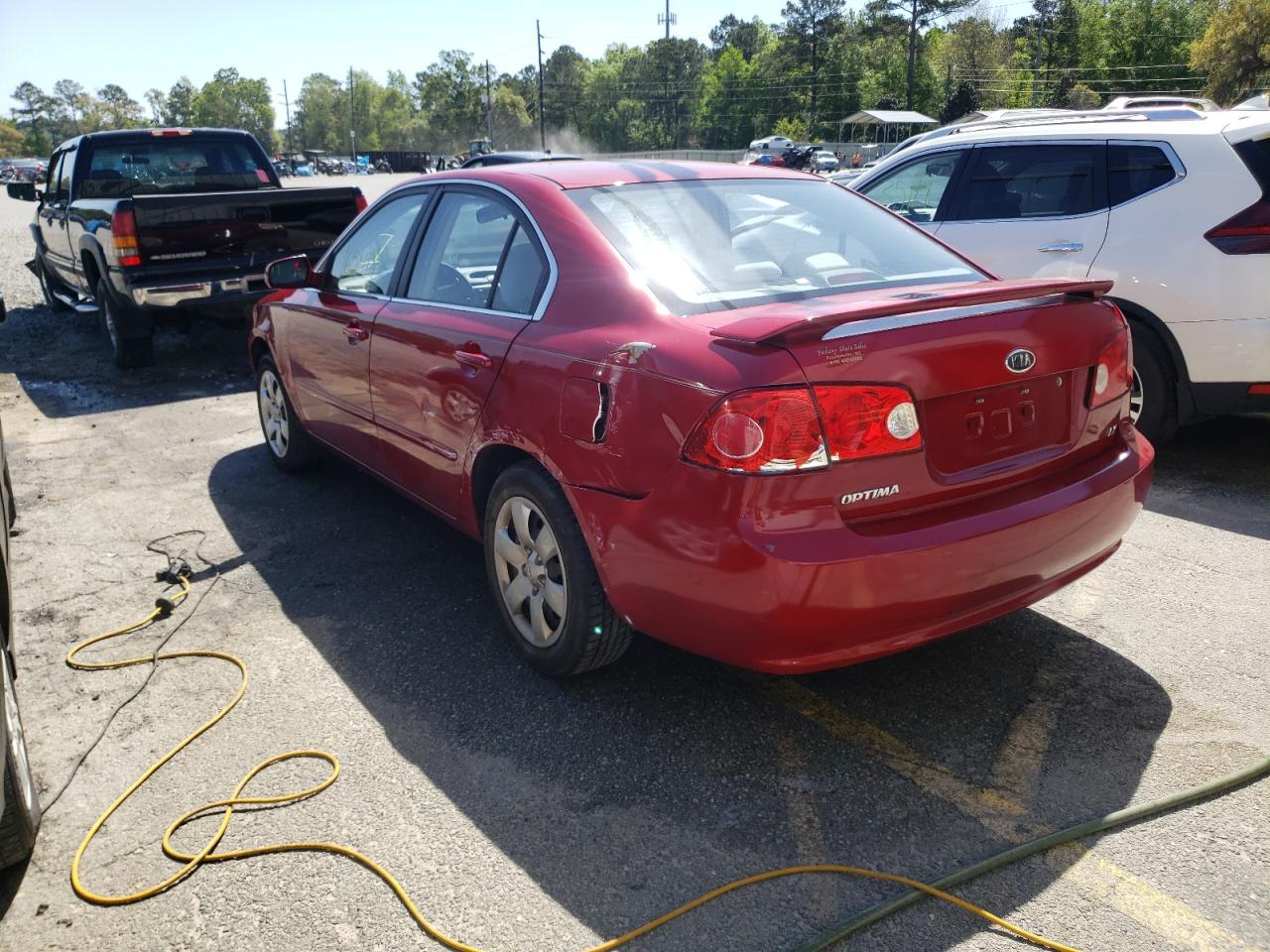 Photo 3 from auction – 2008 KIA OPTIMA LX with VIN KNAGE123285207529