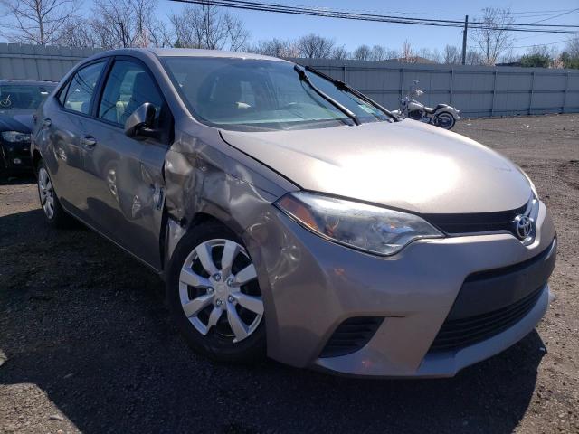 TOYOTA COROLLA L 2014 with VIN 2T1BURHEXEC223032 - Photo from auction