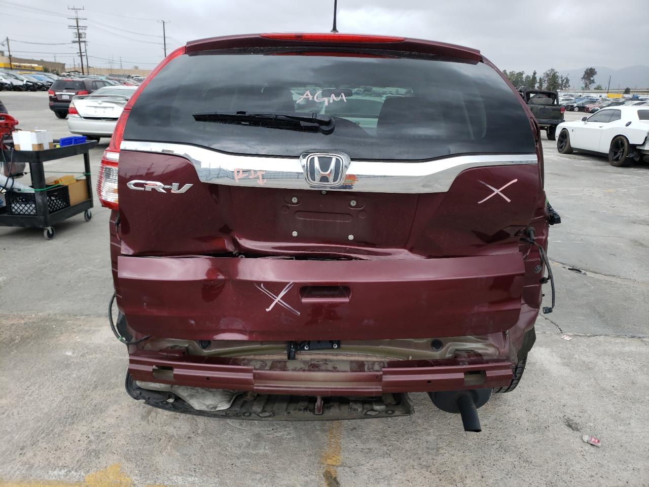 Photo 9 from auction – 2016 HONDA CR-V EX with VIN 2HKRM3H58GH549360
