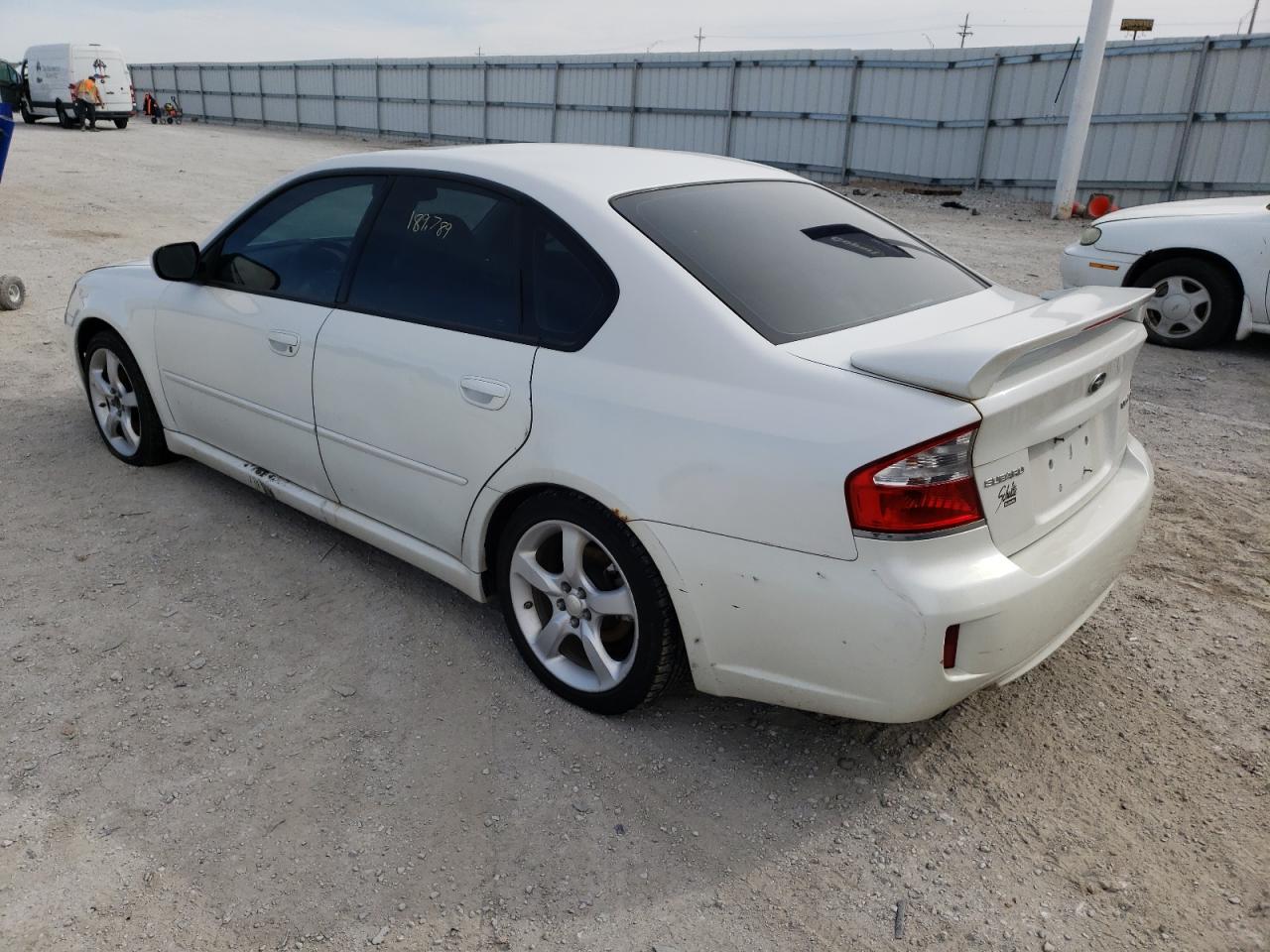 Photo 3 from auction – 2008 SUBARU LEGACY 2.5 with VIN 4S3BL626X87218146