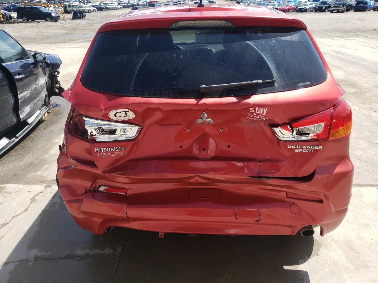 Photo 9 from auction – 2012 MITSUBISHI OUTLANDER with VIN JA4AR4AU5CZ009872