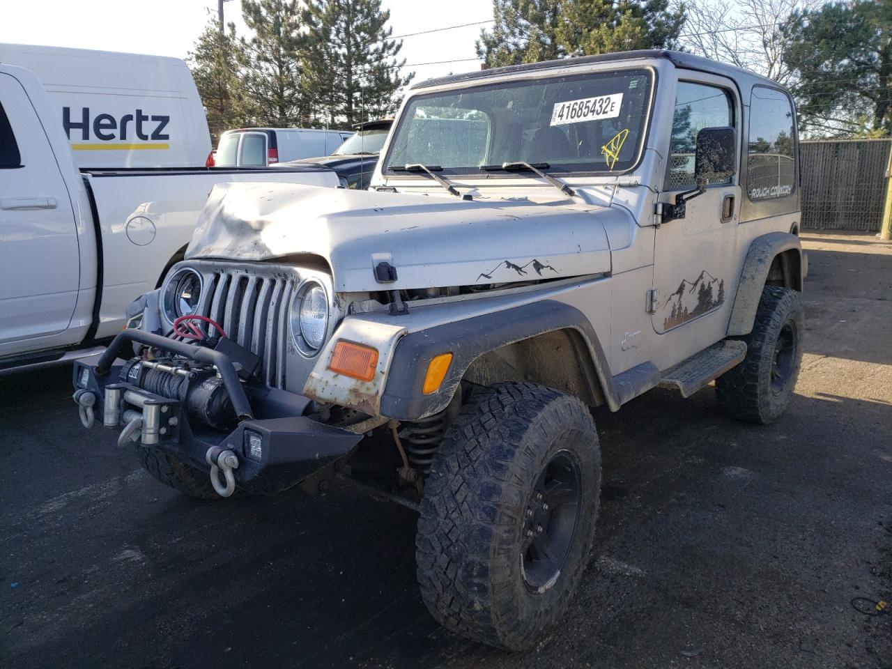 Photo 2 from auction – 2000 JEEP WRANGLER / with VIN 1J4FA49S0YP754919