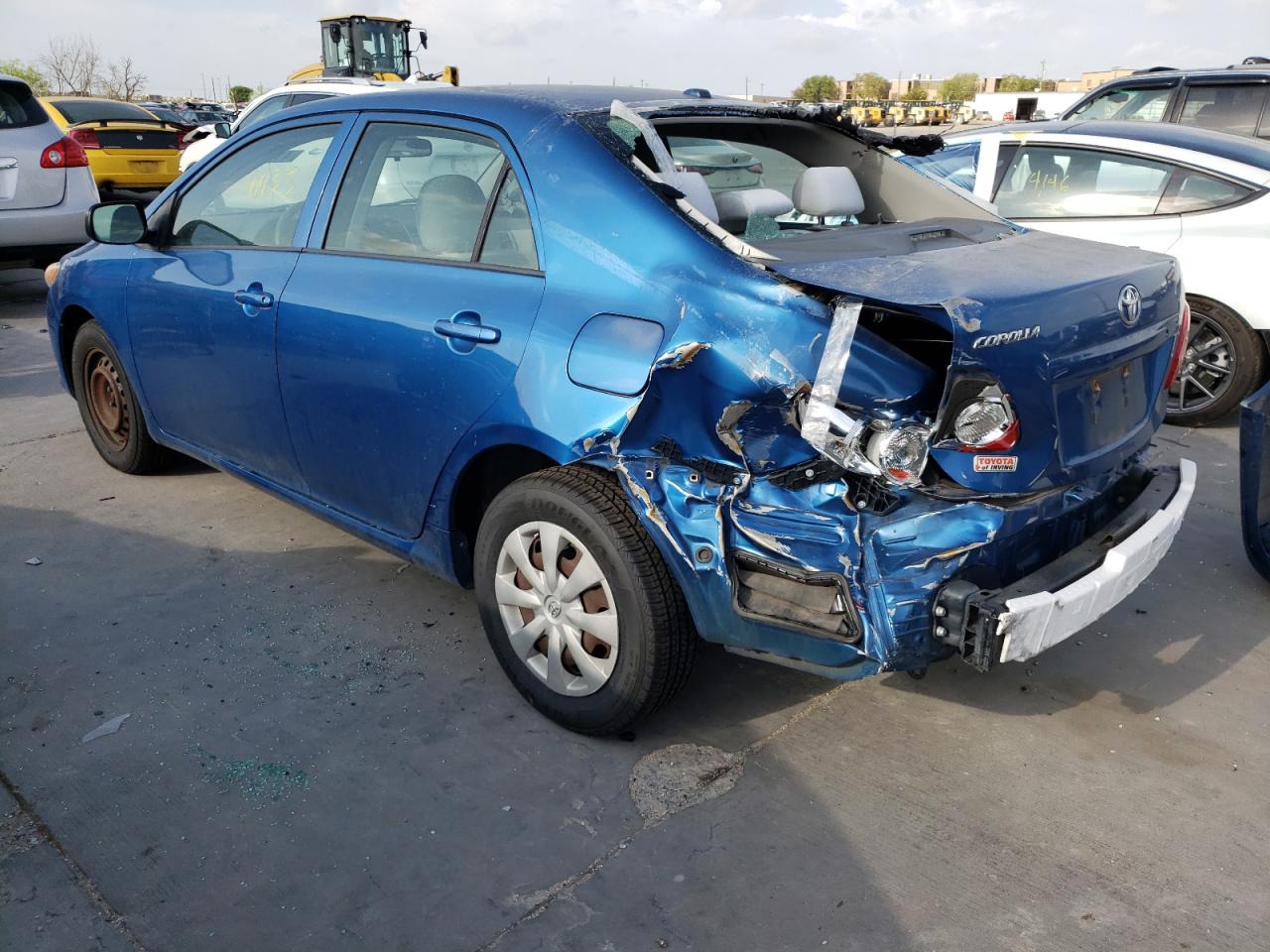 Photo 3 from auction – 2009 TOYOTA COROLLA AU with VIN JTDBL40E59J021274