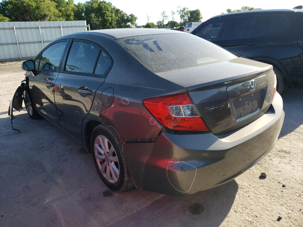 Photo 3 from auction – 2012 HONDA CIVIC EX with VIN 19XFB2F89CE021969