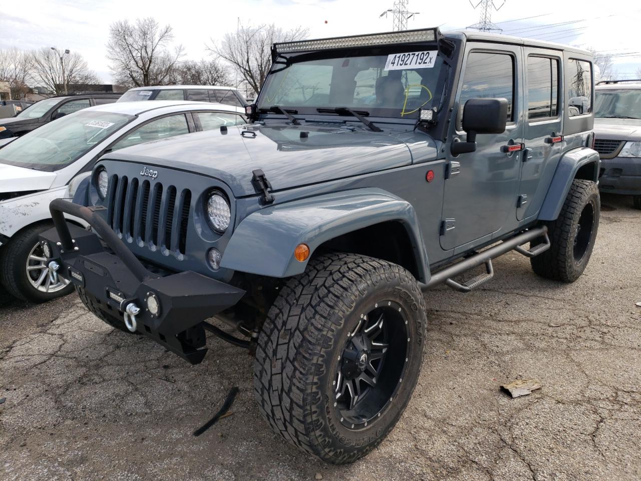 Фото 2 с аукциона – 2015 JEEP WRANGLER U с VIN 1C4BJWEG2FL684796