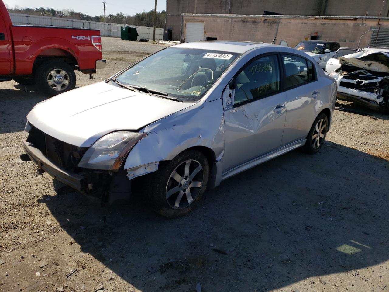 Photo 2 from auction – 2012 NISSAN SENTRA 2.0 with VIN 3N1AB6AP8CL626998