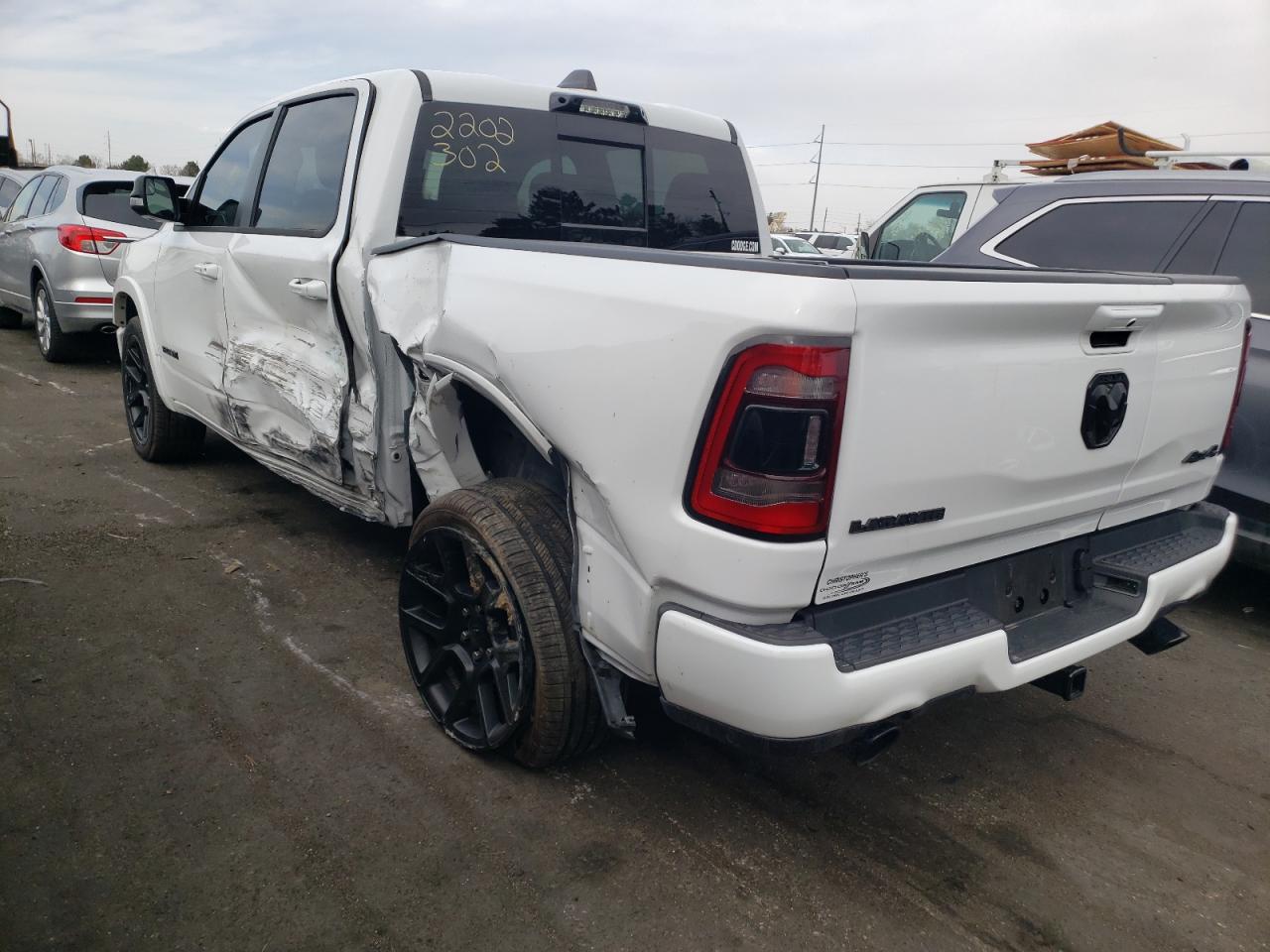 Photo 3 from auction – 2021 RAM 1500 LARAM with VIN 1C6SRFJTXMN579637